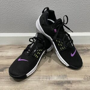 Nike Free Metcon 2 Mens Shoes Size 13 Black Purple Volt Training AQ8306-035